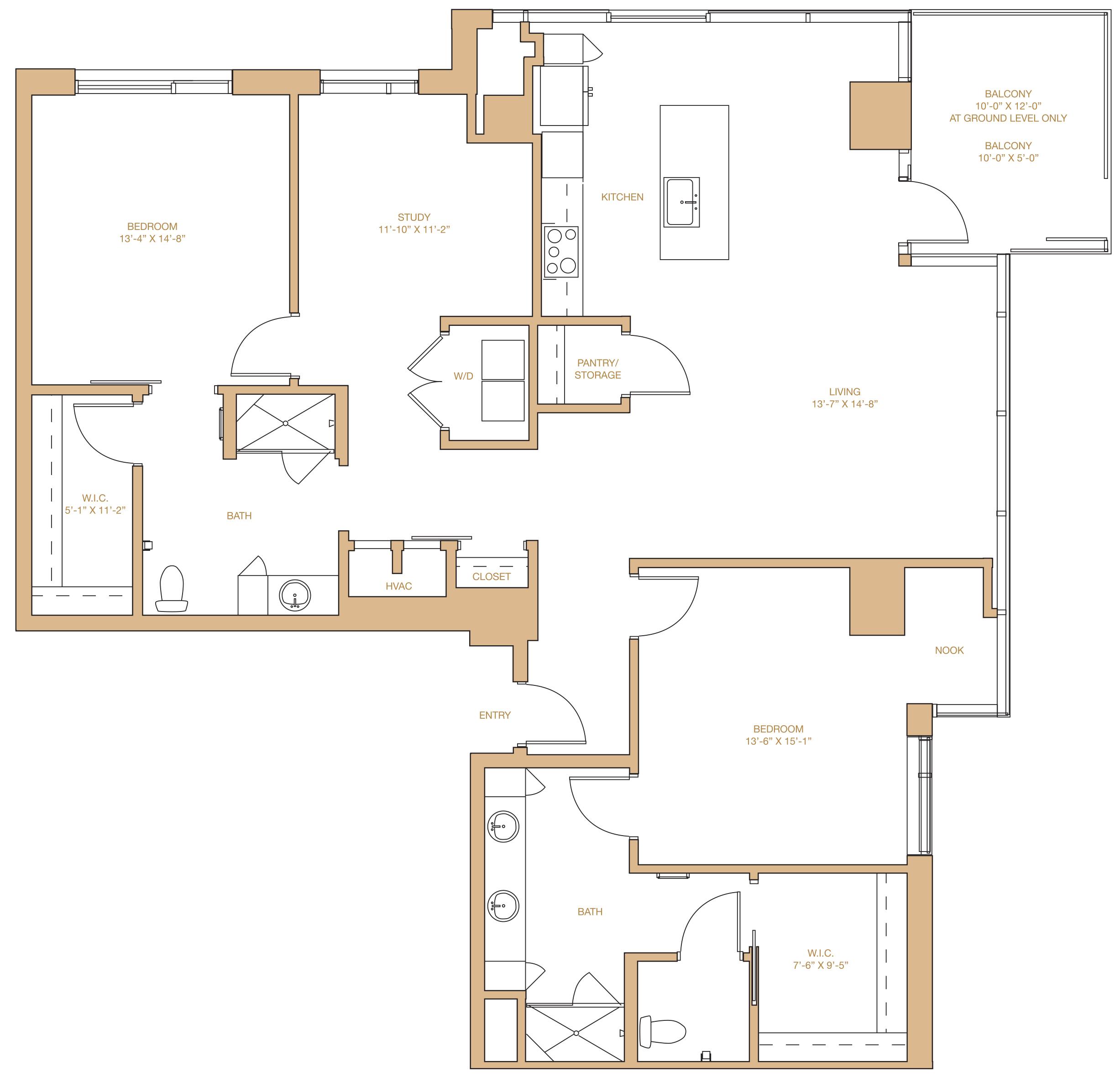 St. Augustine Floor Plan